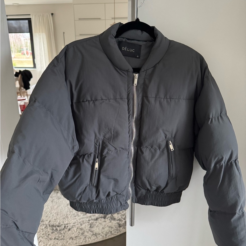 DeLUC Gray Puffer Jacket